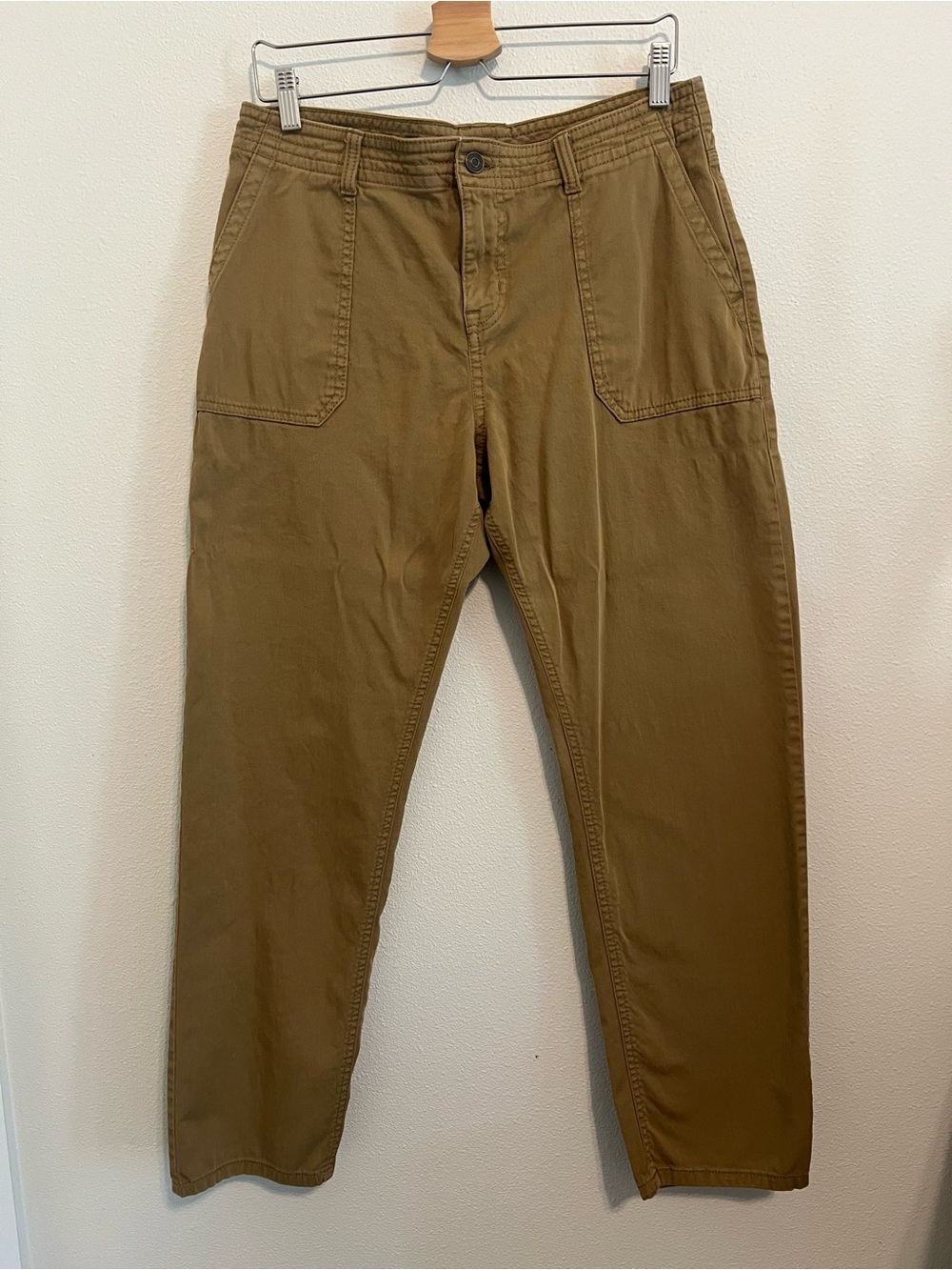 prAna Sancho Boyfriend Twill Pants Brown Size 10